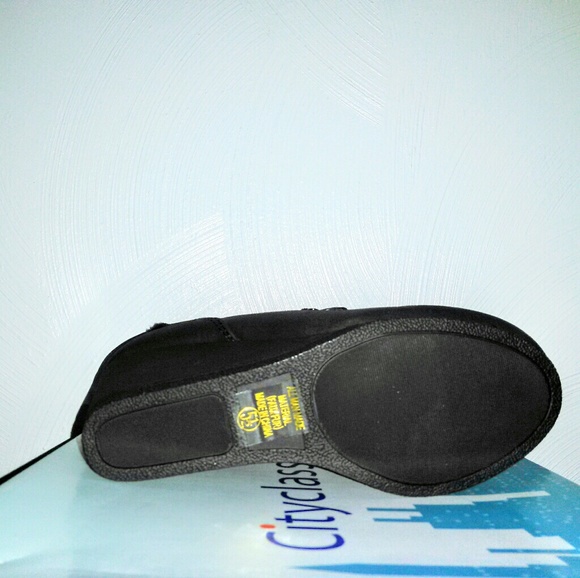 Black Wedge Ankle Boots! - Picture 4 of 8